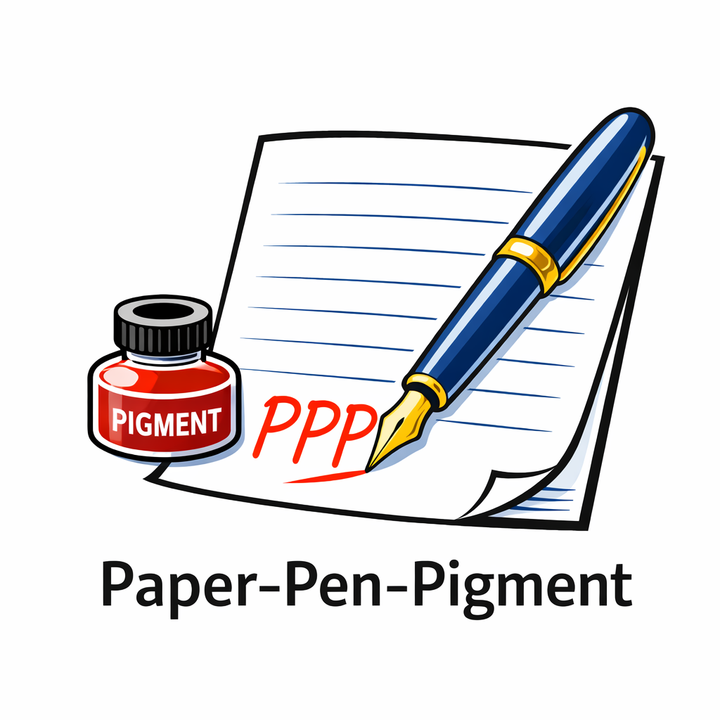 Paper Pen Pigment